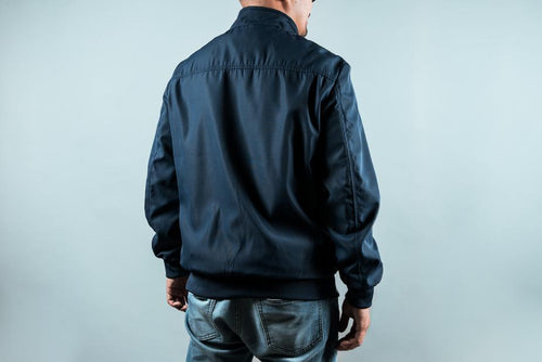 Navy Sports Jacket - Four Walls