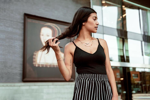 Striped Skirt and Top - Four Walls